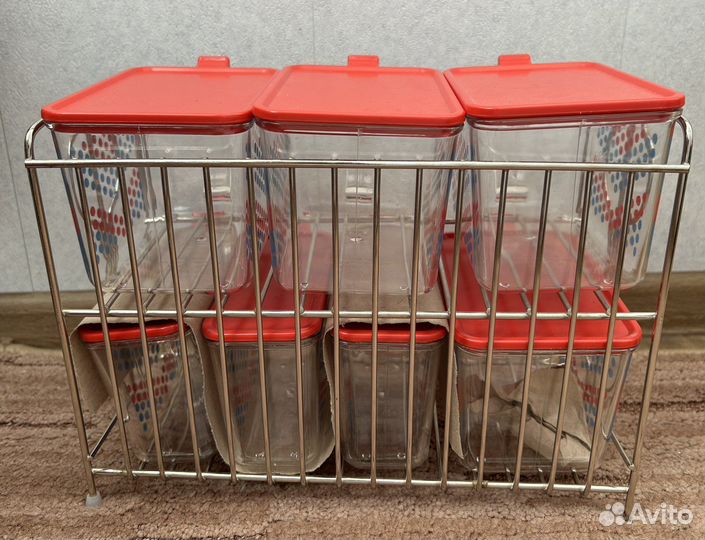 Набор банок для сыпучих продуктов