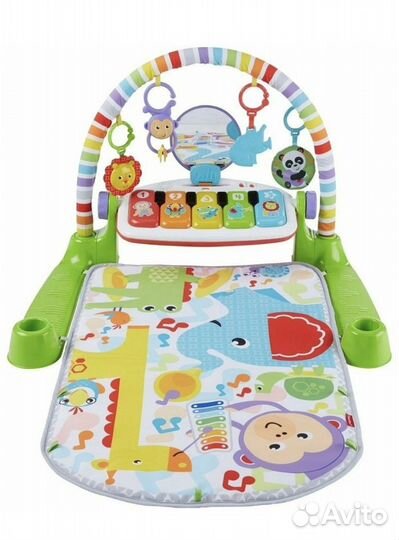 Развивающий коврик fisher price с пианино