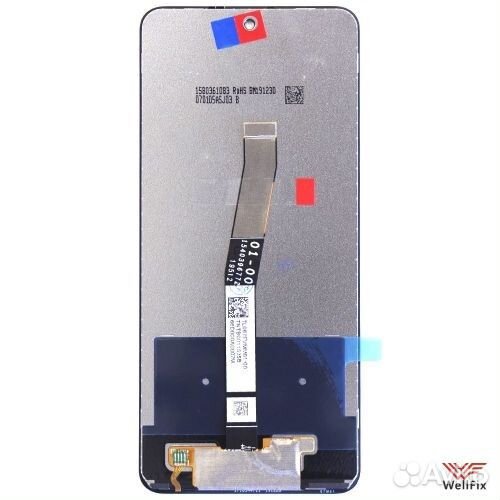 Дисплей для Xiaomi Redmi Note 9 Pro в сборе черный