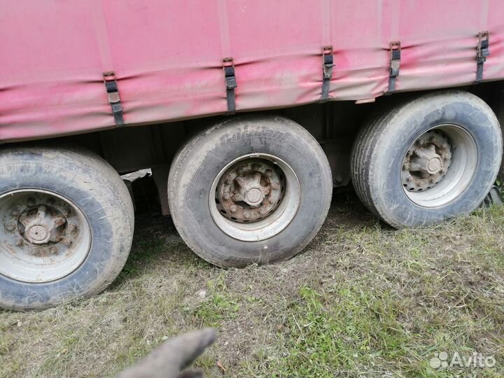 Полуприцеп тентованный Groenewegen DRO 12-27, 1998