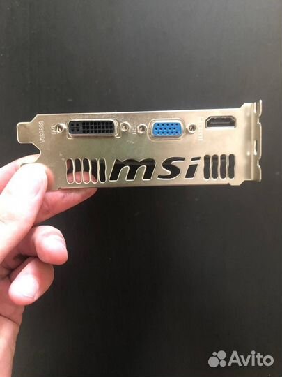 Видеокарта MSI geforce gt 730 2gb