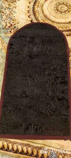 Коврик для намаза настоящий каракуль