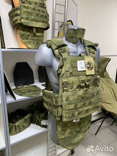 Бронежилет плитник ссо панцирь мох