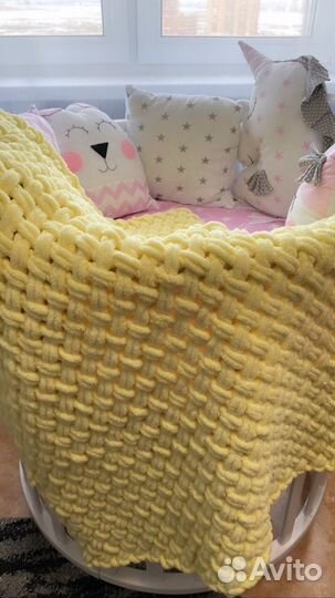 Плюшевые пледы в наличии