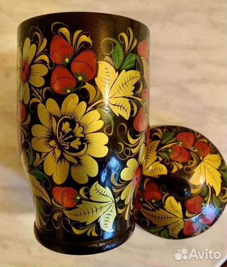 Посуда хохлома