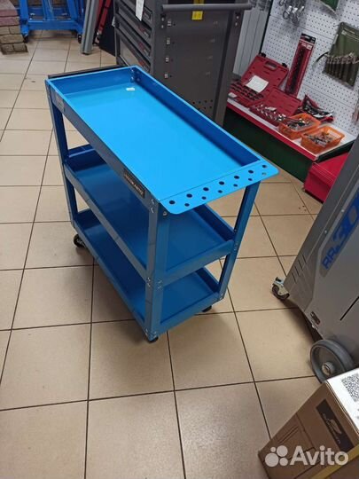 Тележка инструментальная 3-полочная