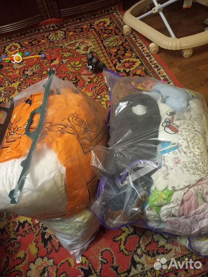 Вещи детские до года