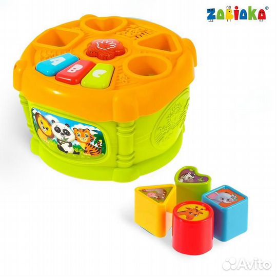 Развивающая игрушка «Музыкальный сортер», звук, цв