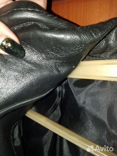 Куртка кожаная женская