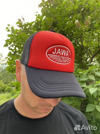 Кепка с лого мотоцикл Jawa 350 Ява бейсболка