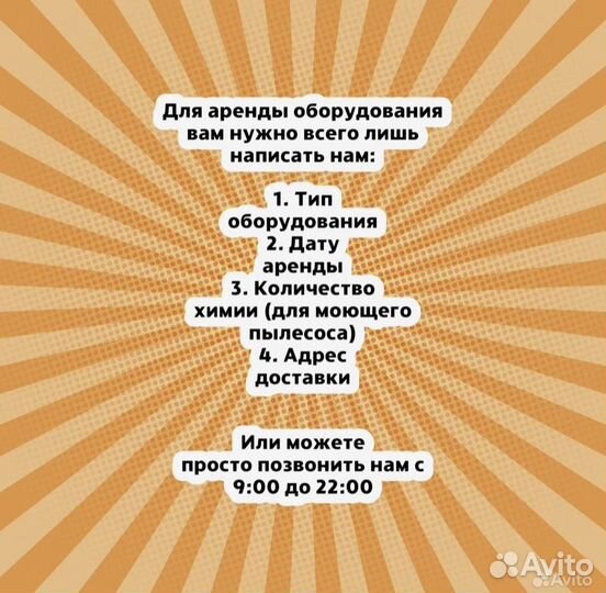 Аренда моющего пылесоса/ химчистка