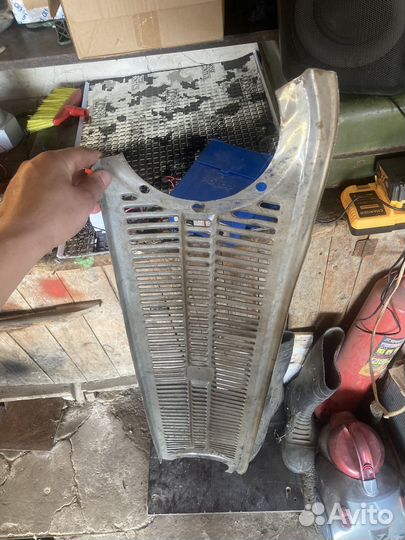 Хром решотка радиатора москвич иж 408/ 2715