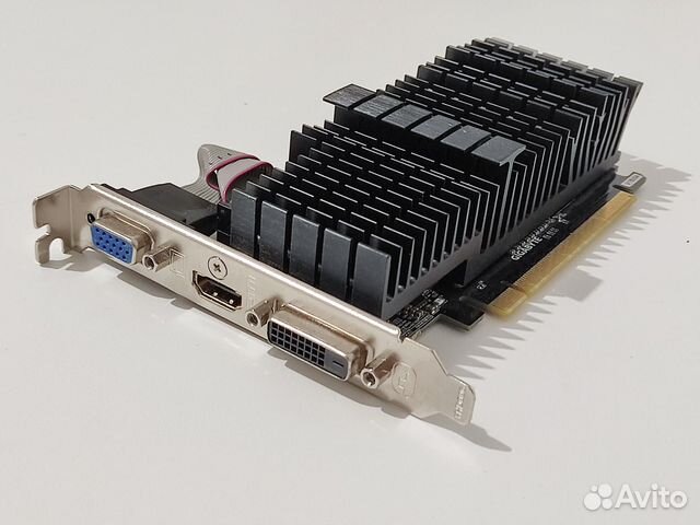 Видеокарта gt 710 2gb ddr3 64bit купить в Москве | Электроника | Авито
