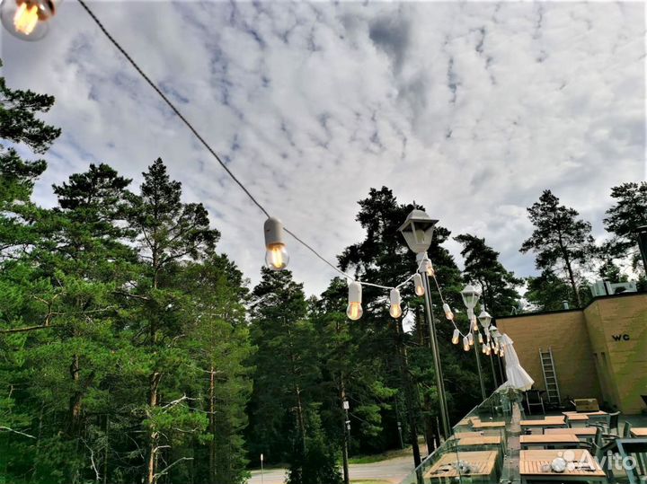 Ретро гирлянда для улицы/помещений