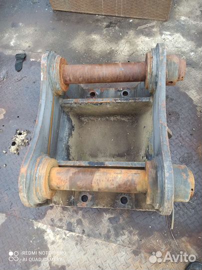 Переходная плита на экскаватор