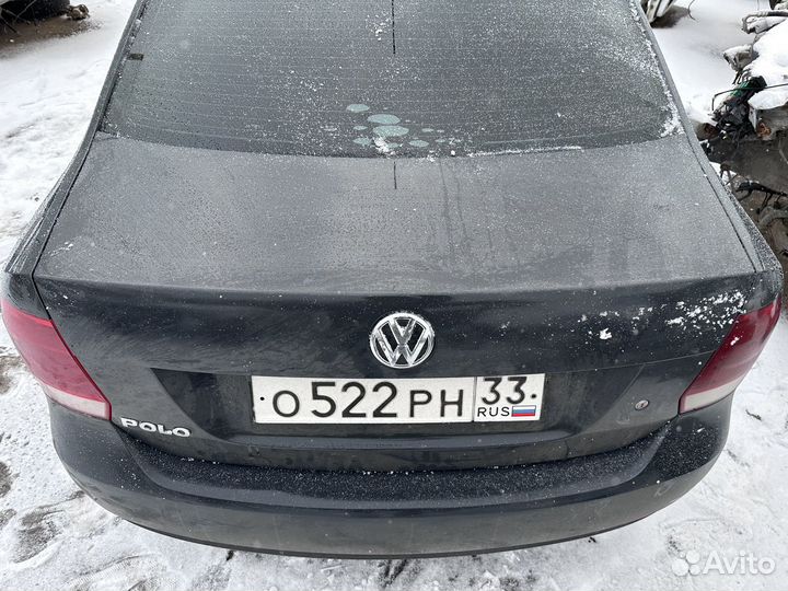 Volkswagen Polo крышка багажника