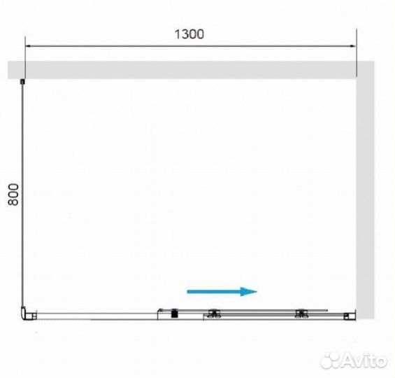 Душевой уголок RGW Passage PA-177B 130x80