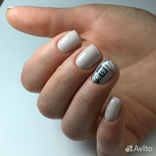 Маникюр/педикюр+гель-лак(шеллак Shellac Beautix)