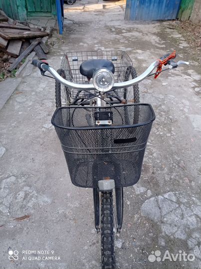 Взрослый трехколесный велосипед stels