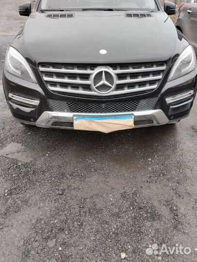 Бампер передний mercedes w166