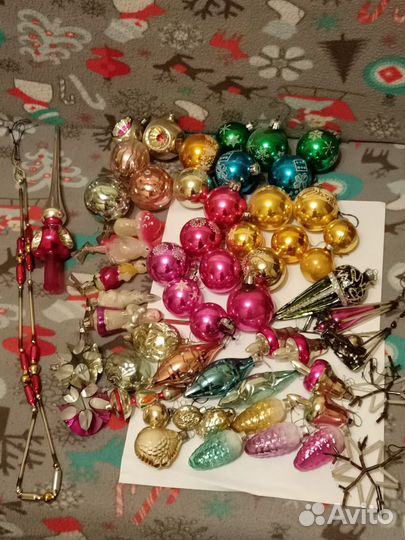 Елочные игрушки СССР