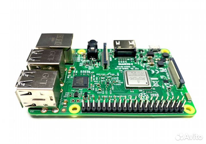 Мини пк raspberry Pi 3 Model B, lpddr2 1гб