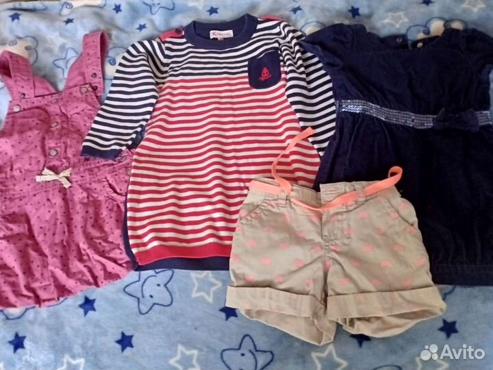 Вещи пакетом на девочку 98-104
