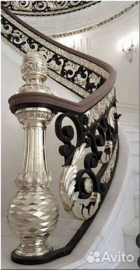 Кованые перила для лестниц