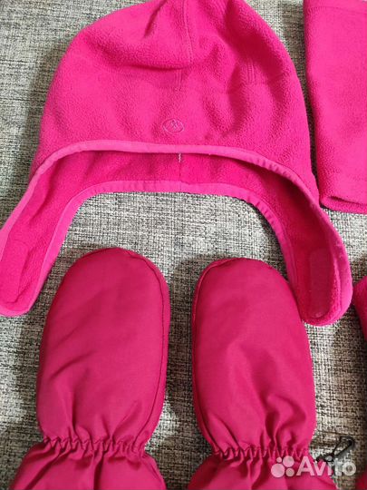 Шапка шарф снуд варежки Reima PreMont