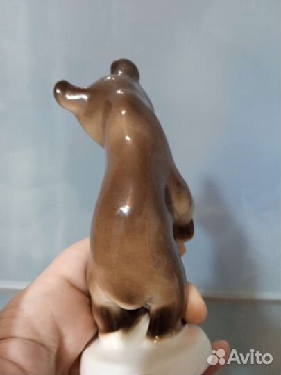 Медведь статуэтка СССР Мишка стоящий