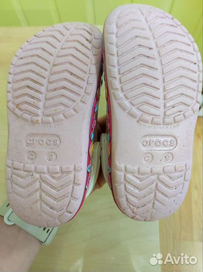 Crocs сабо для девочки C9
