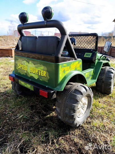 Электромобиль детский уличный Kreiss Джип