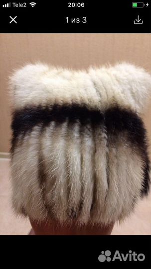 Женский головной убор зимний