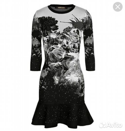 Вязаное платье Roberto Cavalli