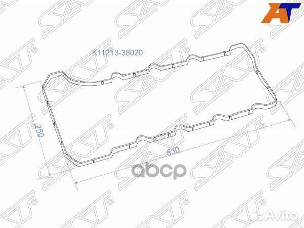 Прокладка клапанной крышки lexus LX570 3urfe 07