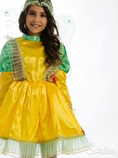 Костюм карнавальный/ новогодний Бабочка 7-9 лет