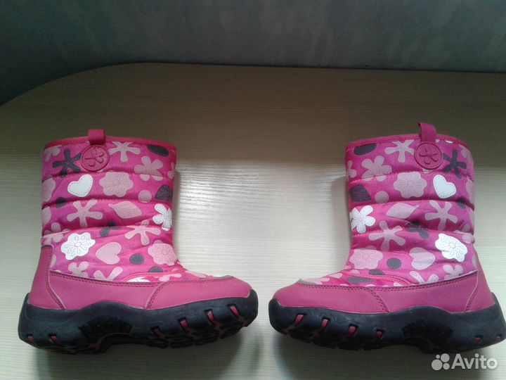 Сапоги Lassie Угги натуральная кожа мех Туфли