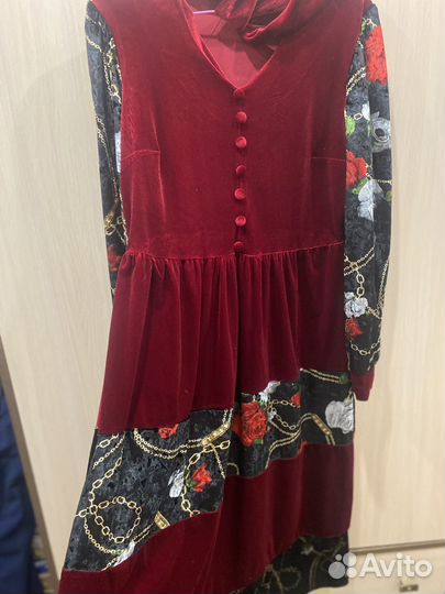 Платья велюр