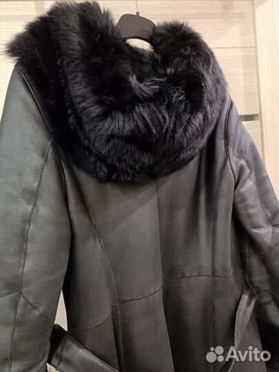 Дубленка натуральная женская 42 44