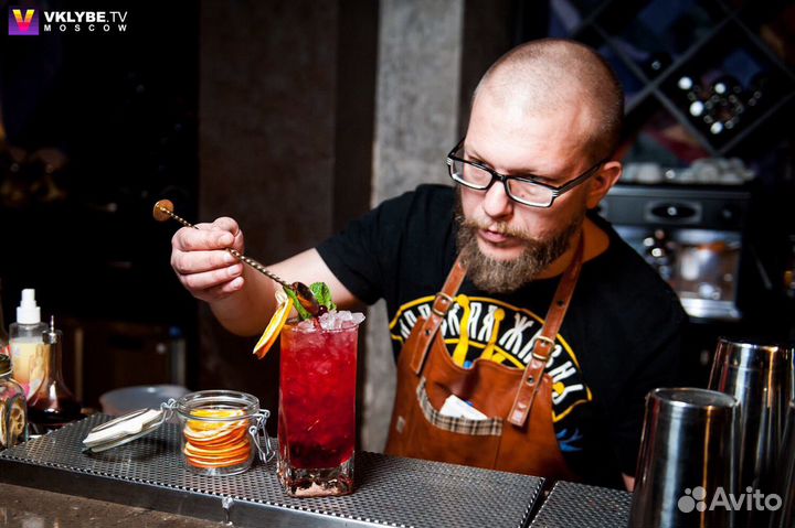 Бармен на мероприятие