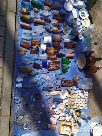 Старинные бутылки