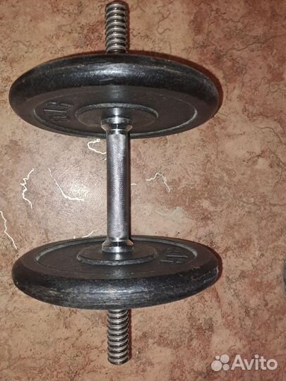 Гантели разборные