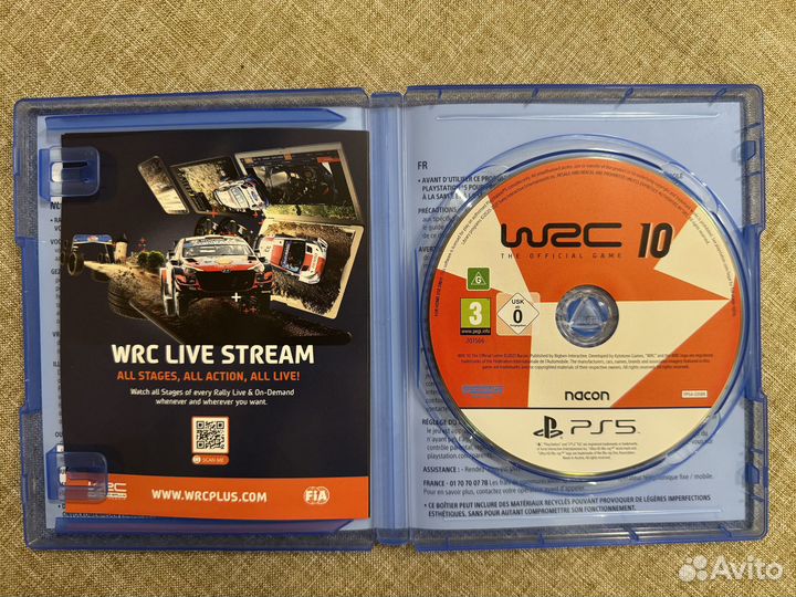 WRC 10: FIA World Rally Championship для PS5