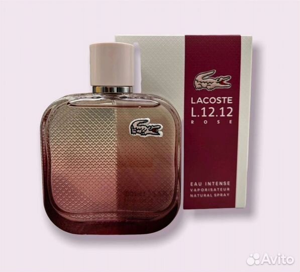 Lacoste l.12.12 Rose. Лакост Интенс. Рени 298.