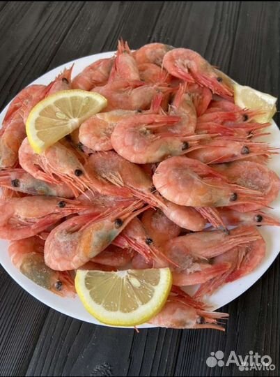Креветка Северная Крупная Икряная