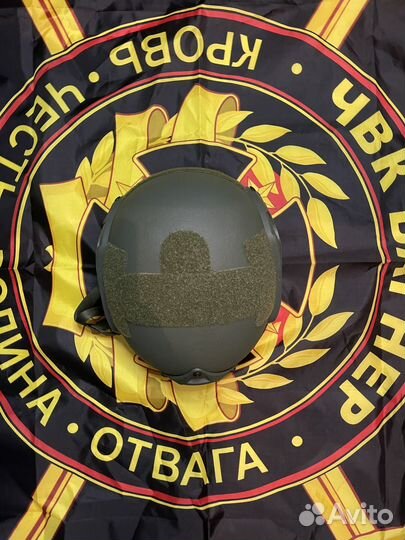 Баллистический шлем безухий кевлар бр2