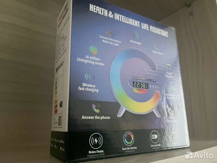 Светильник. Умная Колонка-ночник RGB