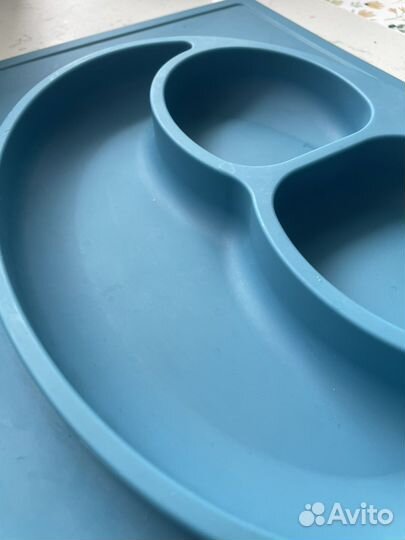 Тарелка силиконовая ezpz