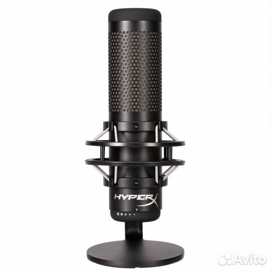 Микрофон HyperX QuadCast S USB USB Type-C, черный