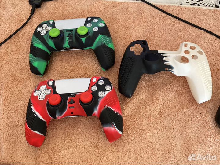 Чехол с накладками для стиков.Dualsense PS5